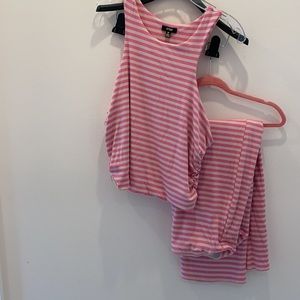 3X PLUS SIZE STIPE KNOT SET